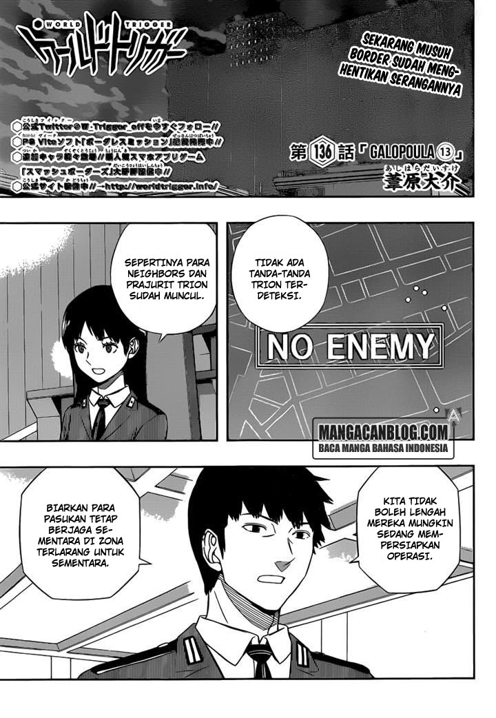 World Trigger Chapter 136 Gambar 1
