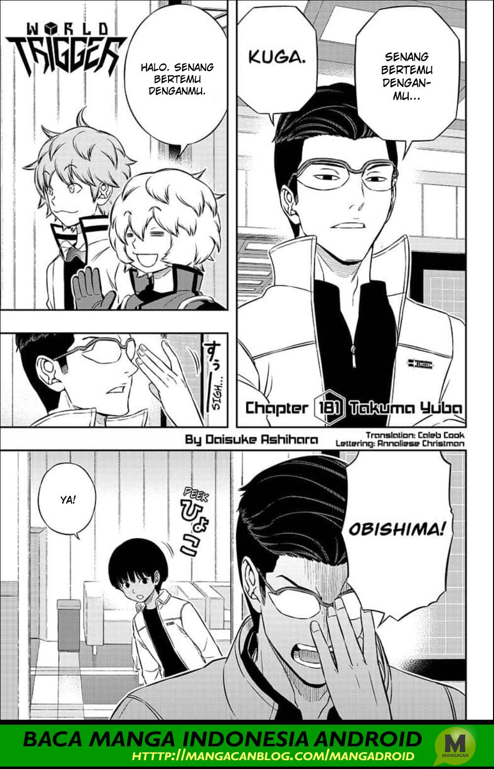 World Trigger Chapter 181 Gambar 1