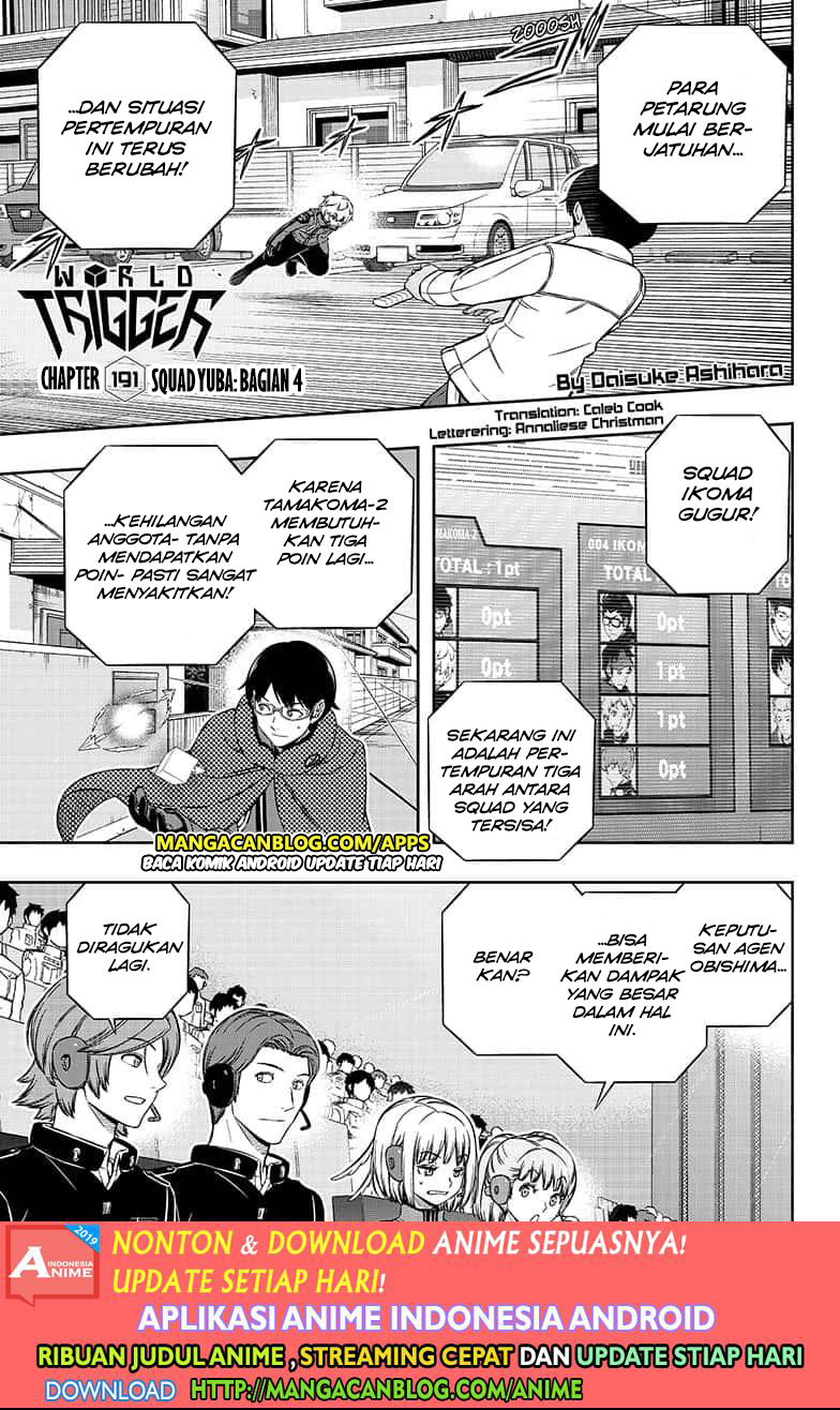 World Trigger Chapter 191 Gambar 1