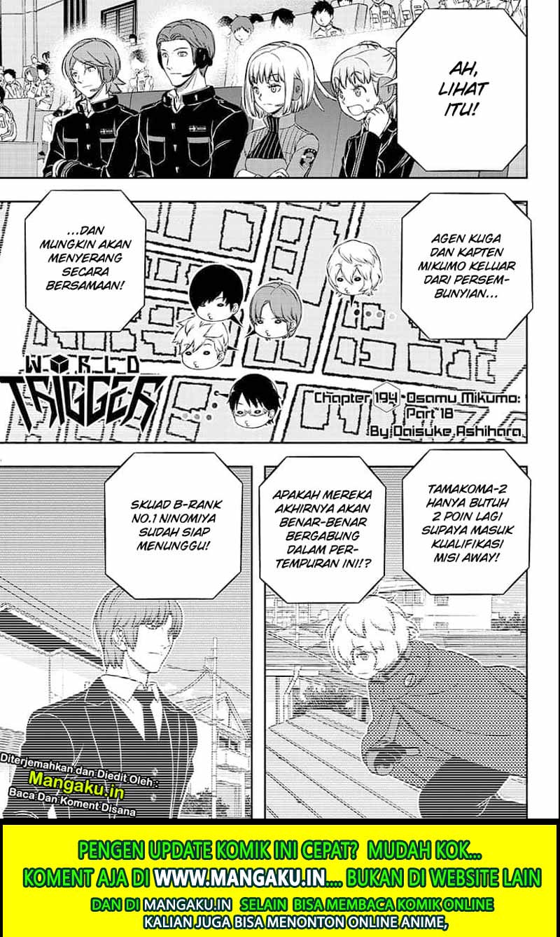 World Trigger Chapter 194 Gambar 2