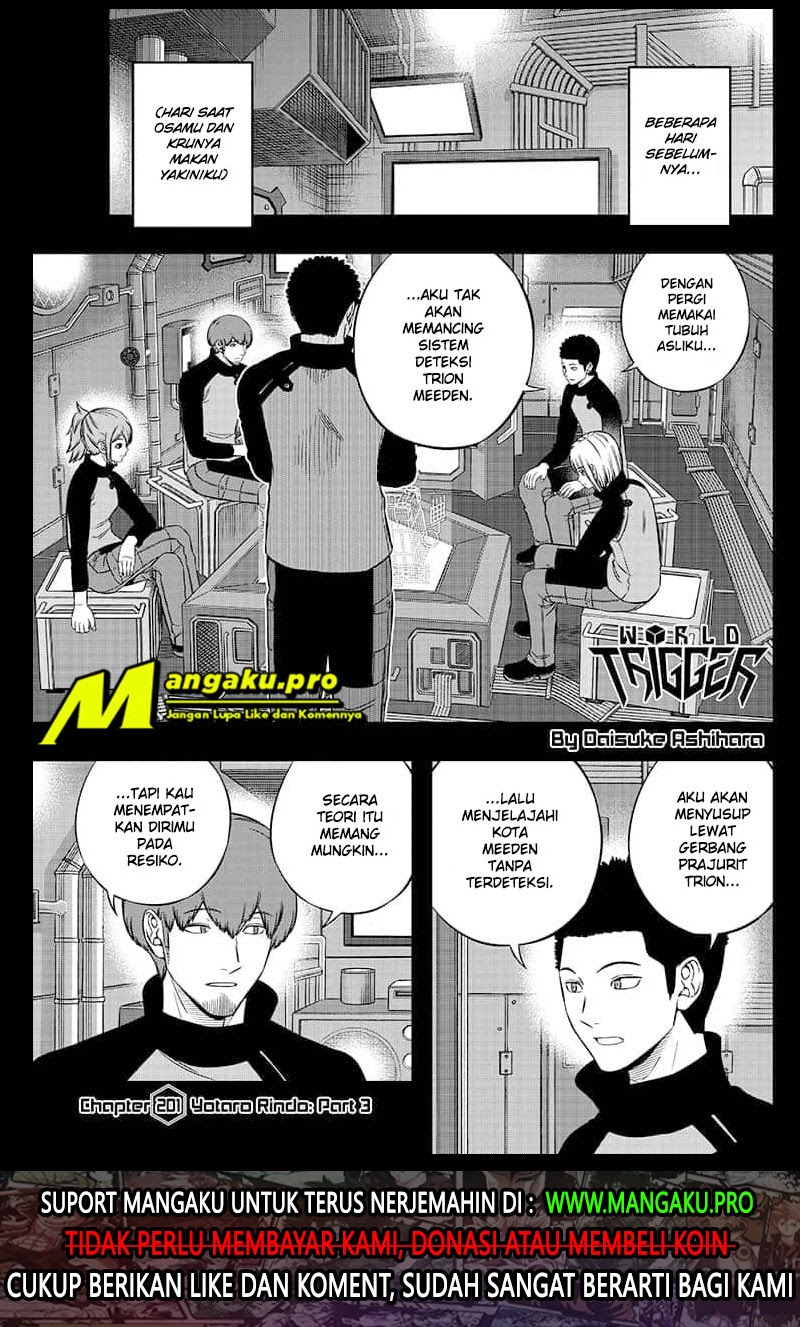 World Trigger Chapter 201 Gambar 2