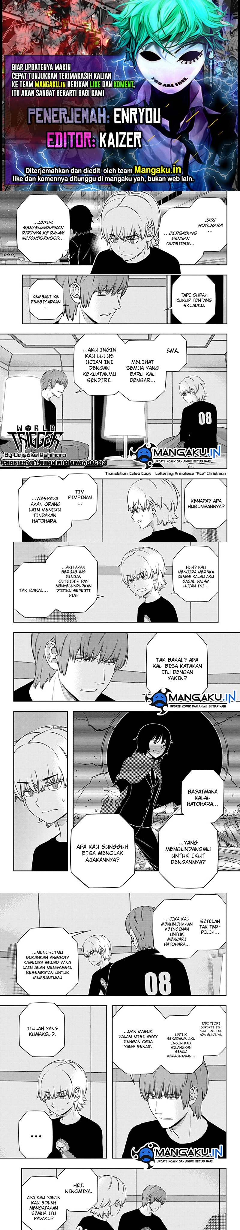 World Trigger Chapter 237 Gambar 1