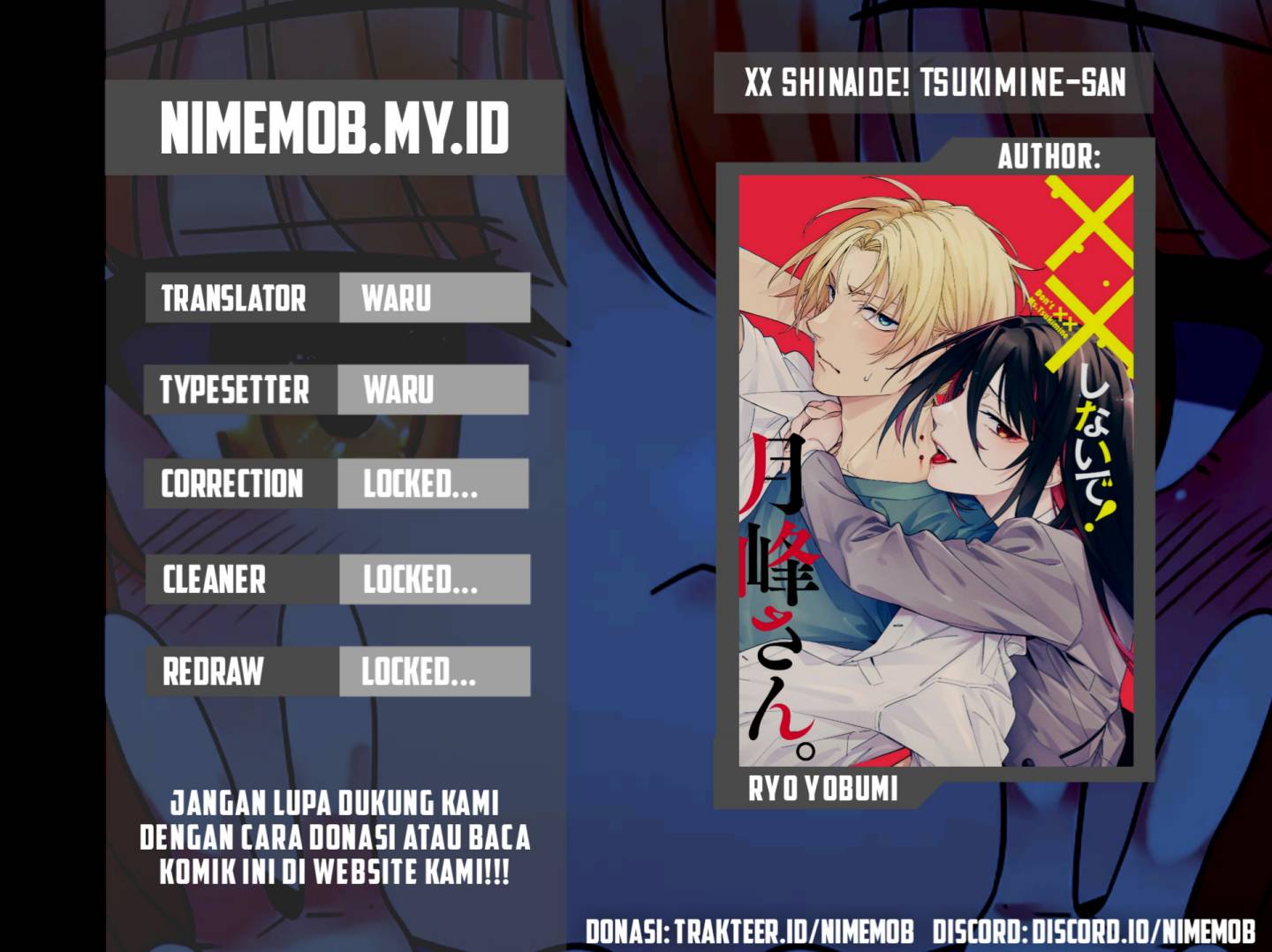 XX Shinaide! Tsukimine-san Chapter 01 Gambar 1