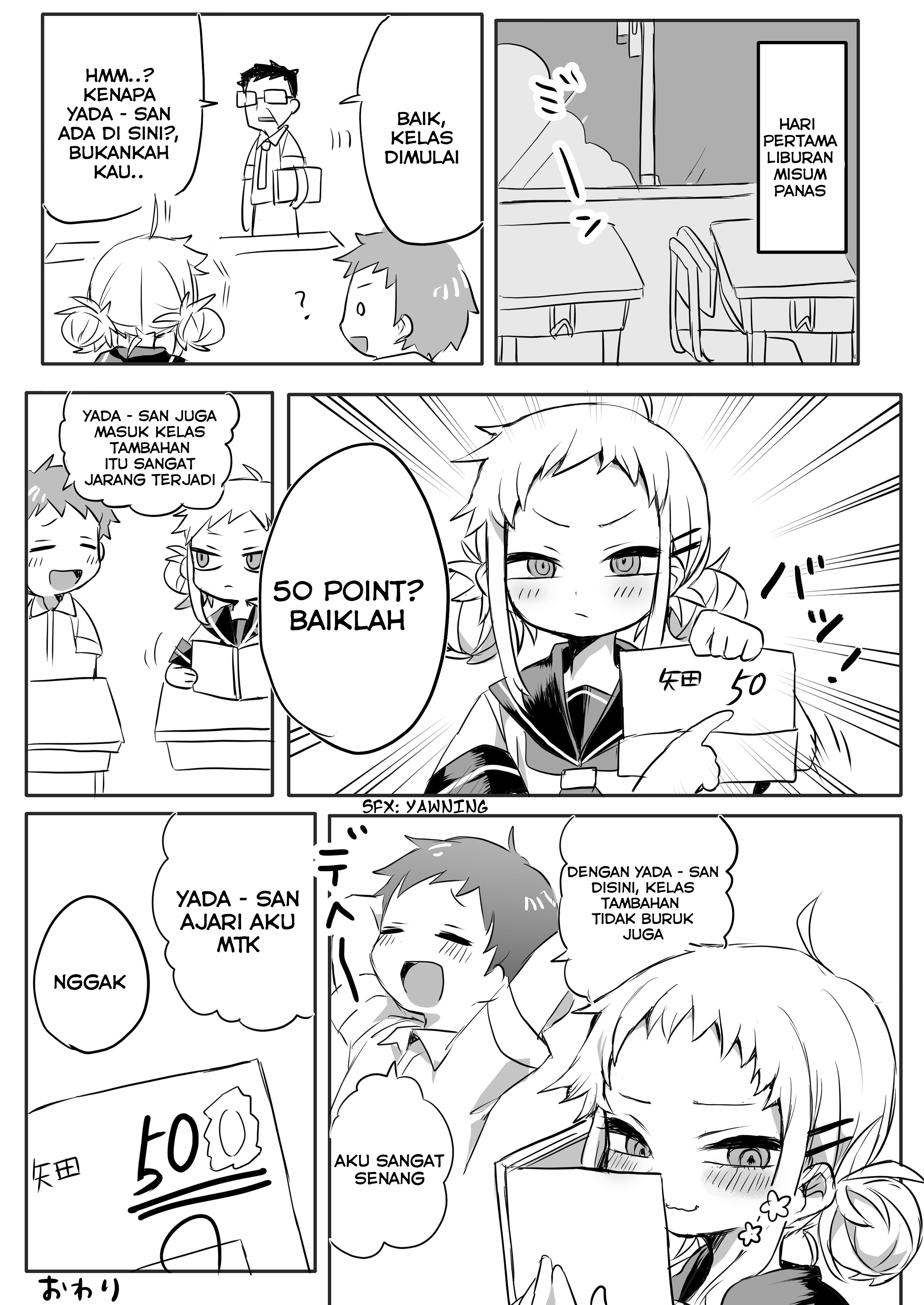 Yada-san Is Cold Chapter 02 Gambar 3