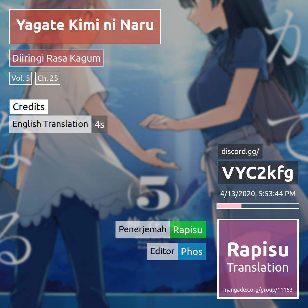 Yagate Kimi ni Naru Chapter 25 Gambar 1