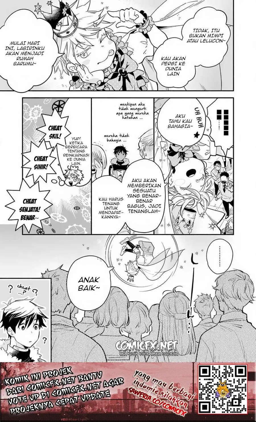 Yakusai no Moushigo to Seijo no Meikyuu Chapter 03.1 Gambar 6
