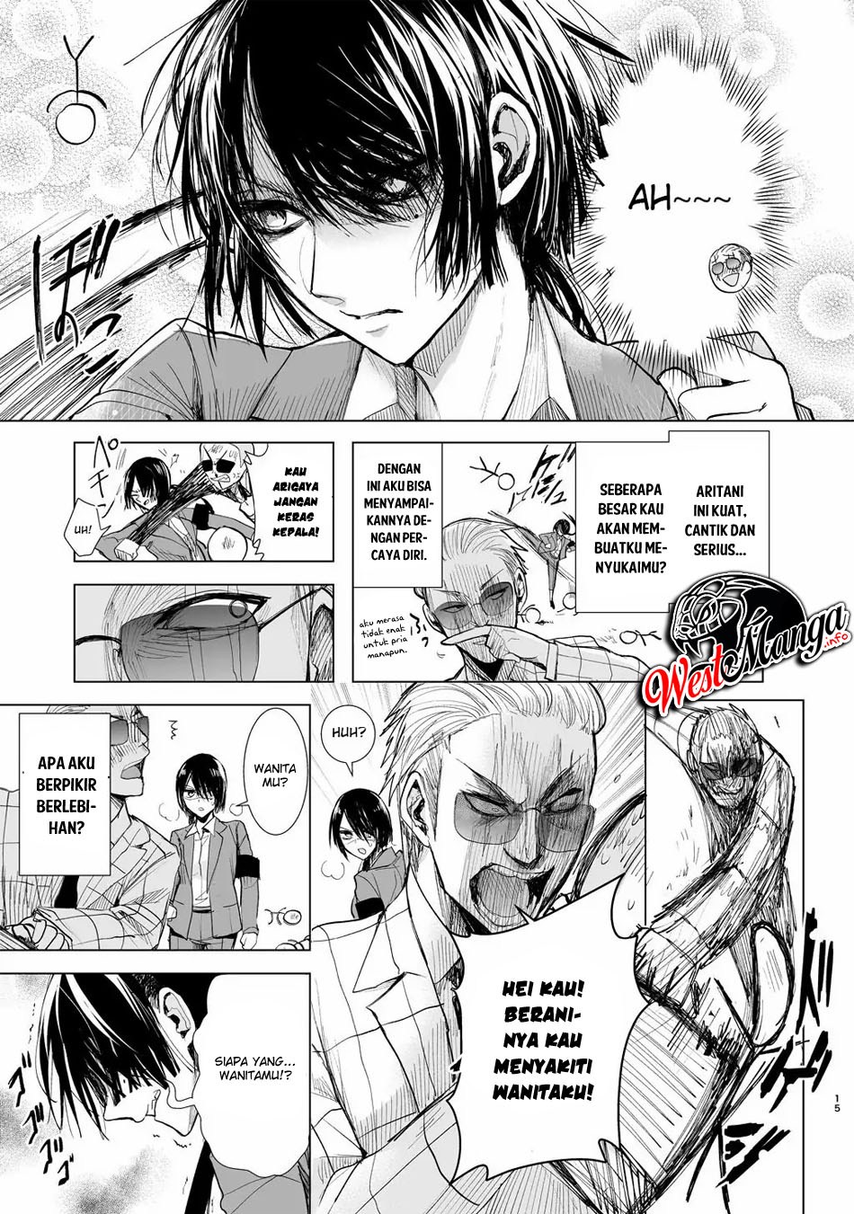 Yakuza to Metsuki no Warui Onna Keiji no Hanashi Chapter 02 Gambar 6
