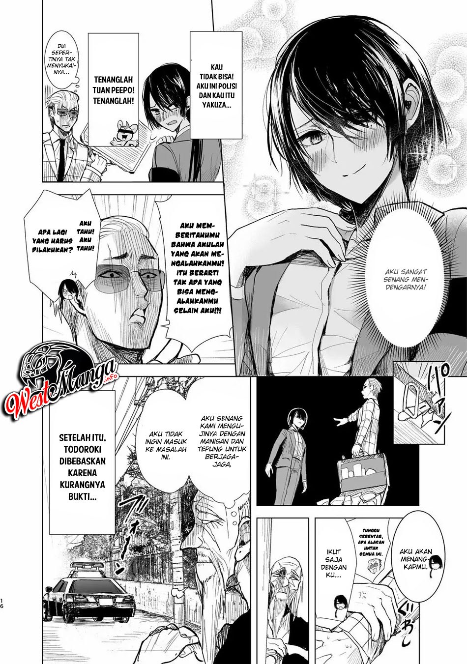 Yakuza to Metsuki no Warui Onna Keiji no Hanashi Chapter 02 Gambar 7