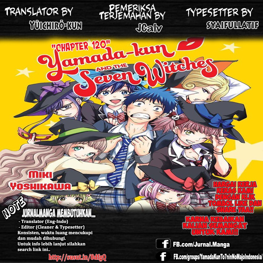 Yamada-kun to 7-nin no Majo Chapter 120 Gambar 1