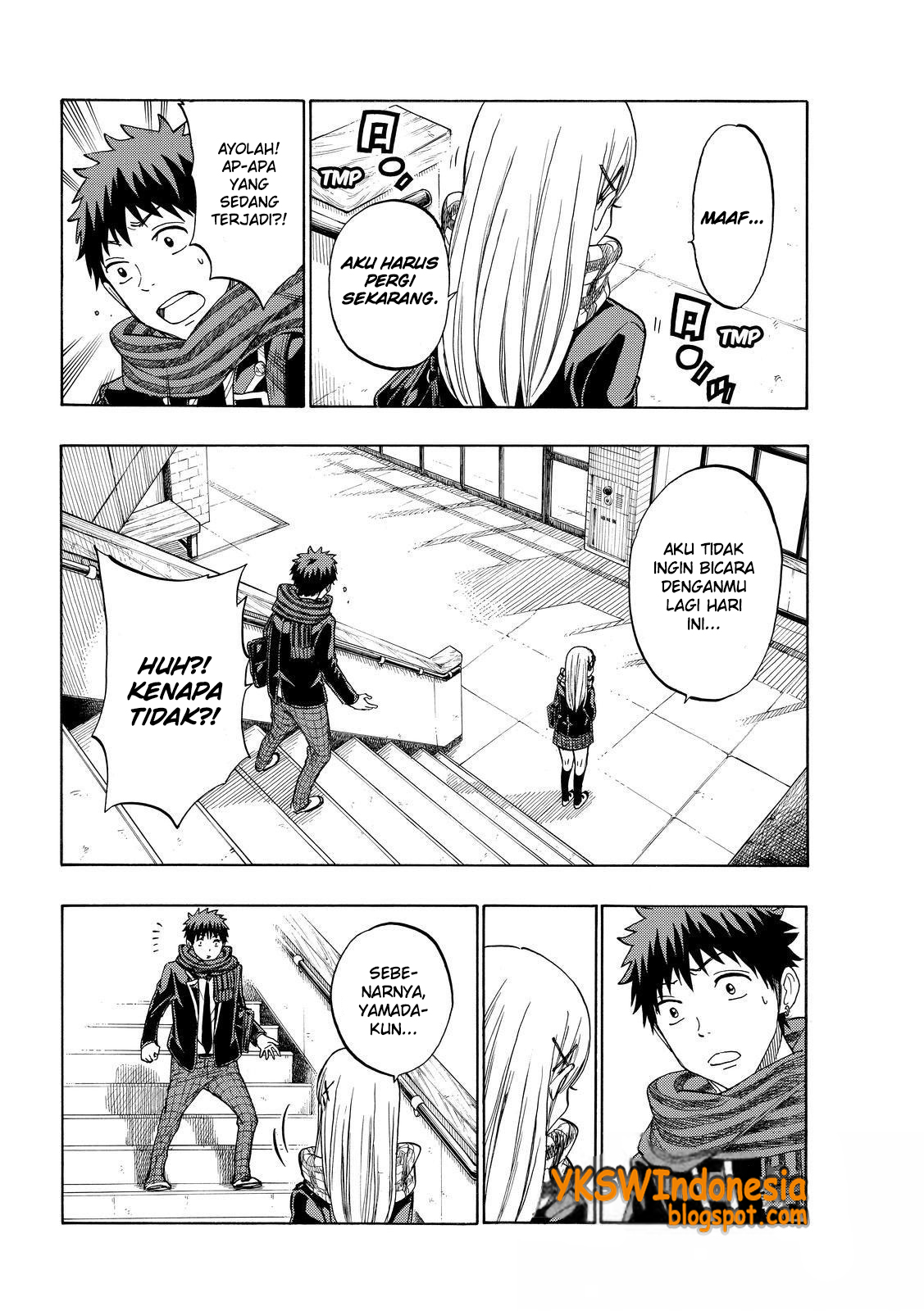 Yamada-kun to 7-nin no Majo Chapter 130 Gambar 17