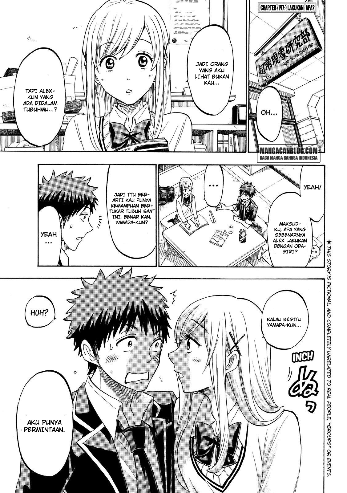 Yamada-kun to 7-nin no Majo Chapter 197 Gambar 1