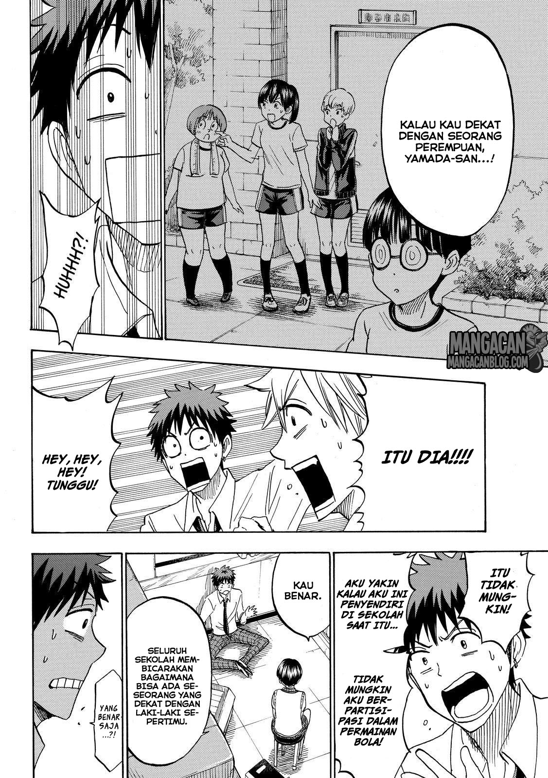 Yamada-kun to 7-nin no Majo Chapter 207 Gambar 4