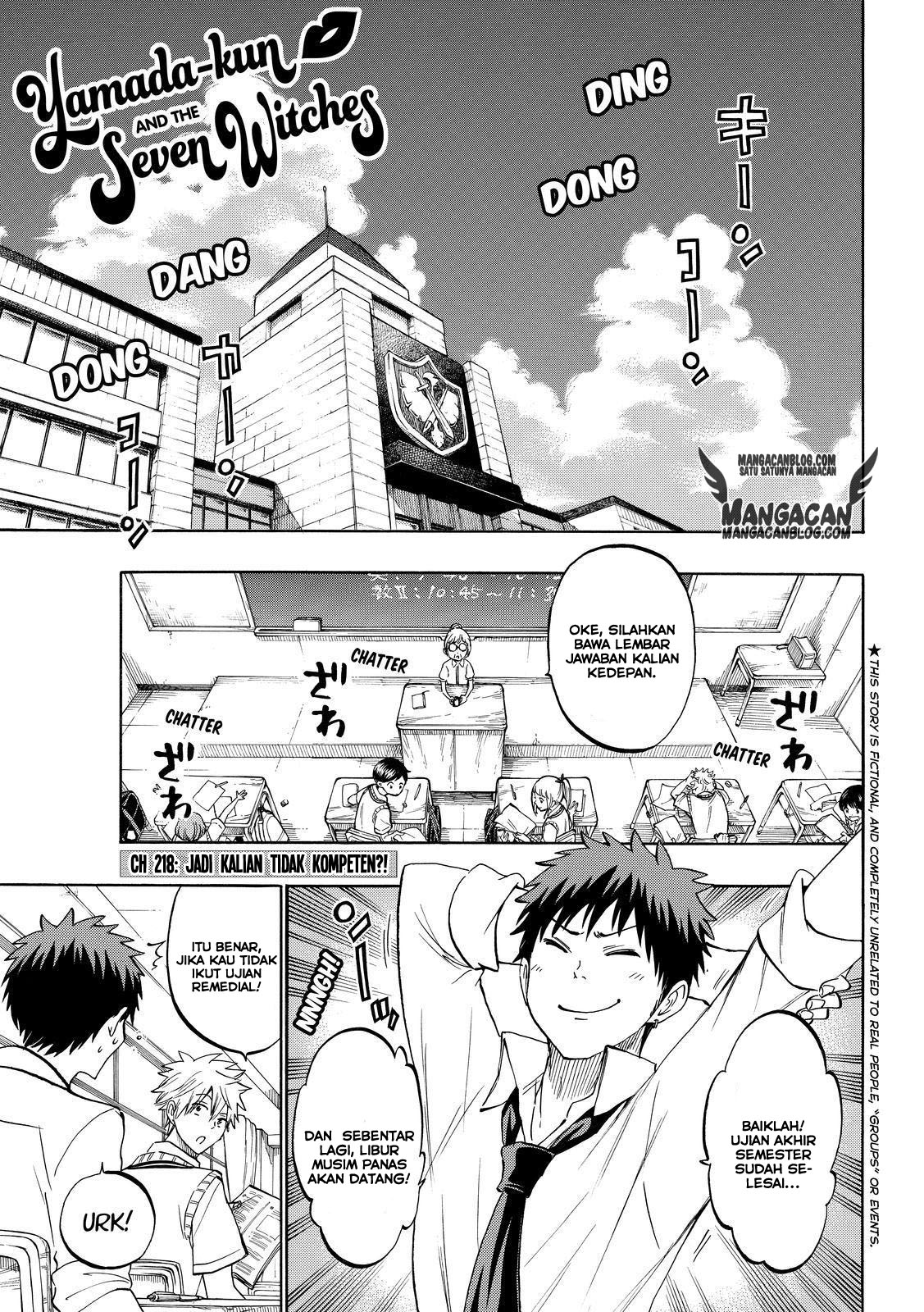 Yamada-kun to 7-nin no Majo Chapter 218 Gambar 1