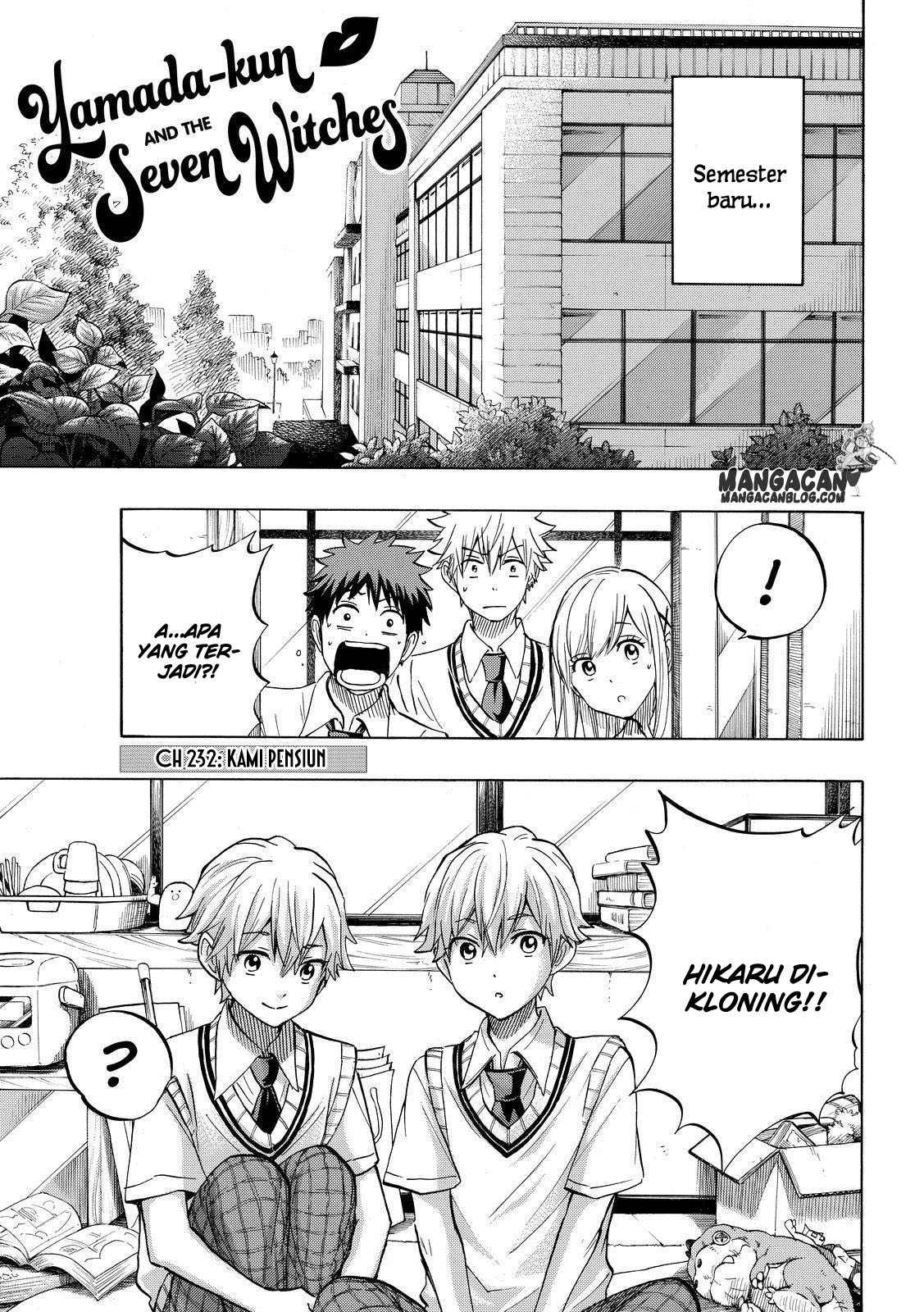 Yamada-kun to 7-nin no Majo Chapter 232 Gambar 1