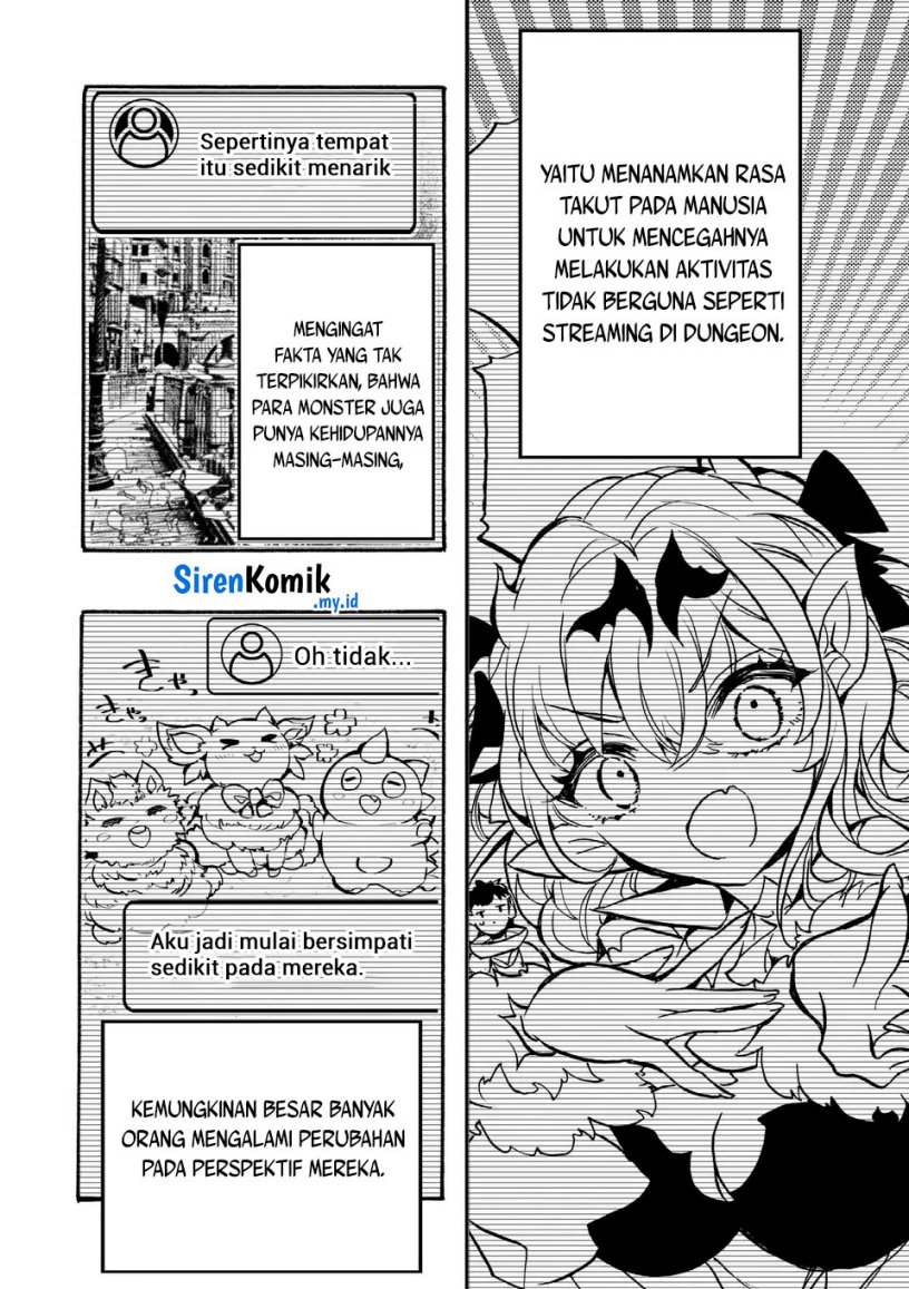 Yamiochi Yuusha No Haishin Haishin~Tsuihousare, Kakushi Boss Beya Ni Hourikomareta Kekka, Boss To Tansakushagari Haishin Wo Hajimeru~ Chapter 03.1 Gambar 11