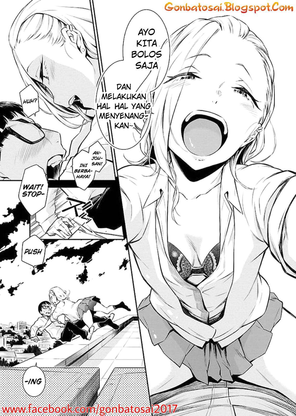 Yancha Gal no Anjou-san Chapter 03 Gambar 12