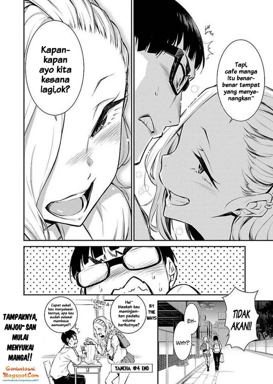 Yancha Gal no Anjou-san Chapter 04 Gambar 17