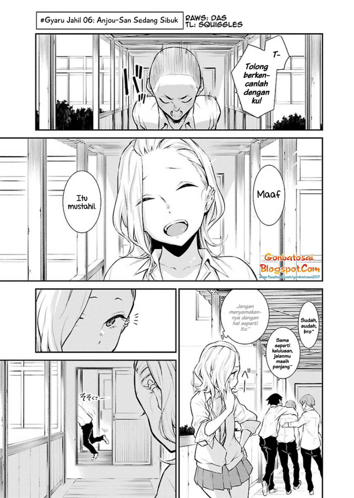 Yancha Gal no Anjou-san Chapter 06 Gambar 2