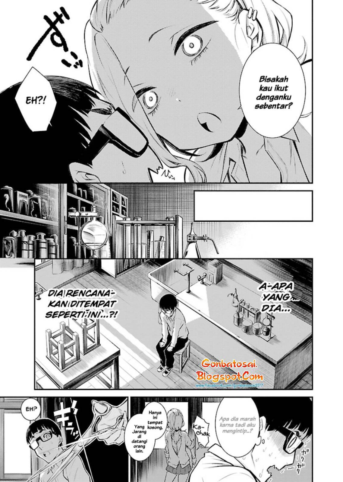 Yancha Gal no Anjou-san Chapter 06 Gambar 4