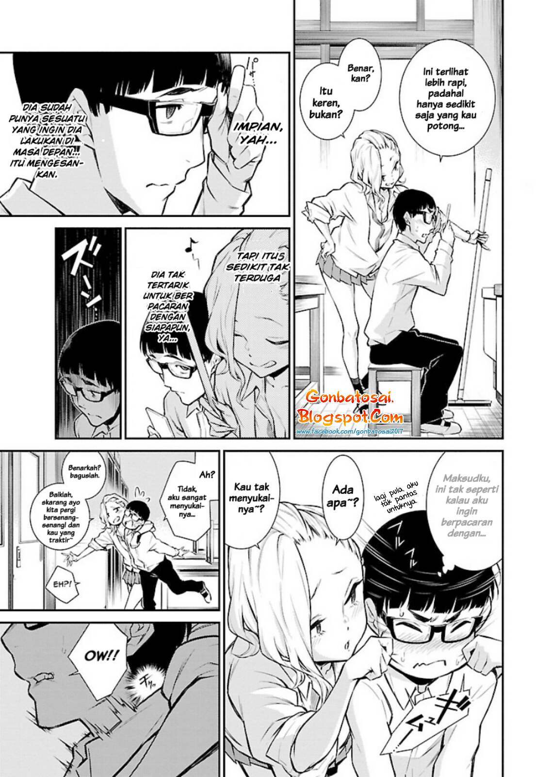 Yancha Gal no Anjou-san Chapter 06 Gambar 12