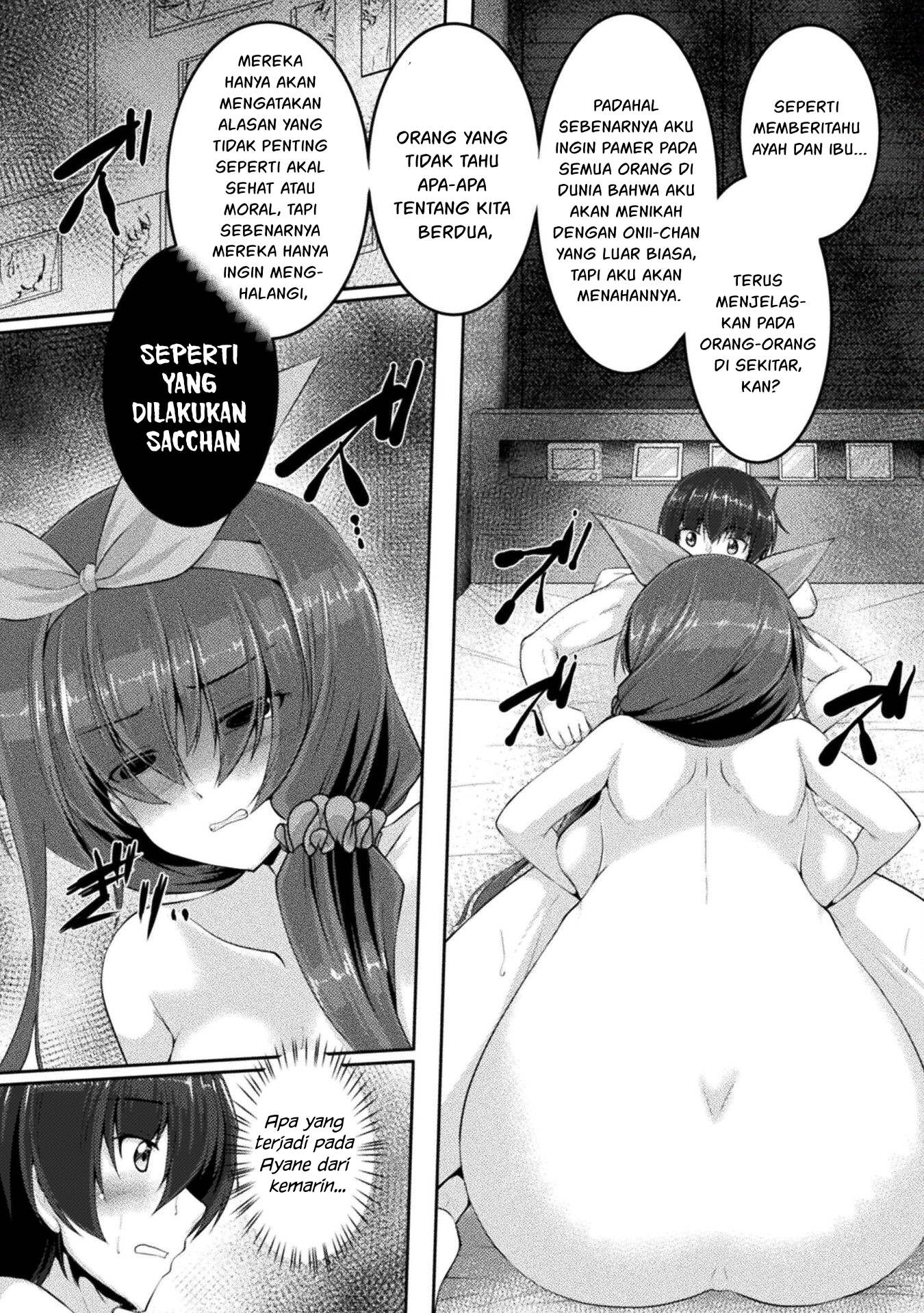 Yandere Imouto ni Aisaresugite Kozukuri Kankin Seikatsu Chapter 06 Gambar 7