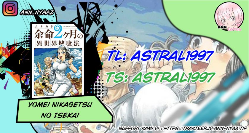 Yomei Nikagetsu no Isekai Kenkouhou Chapter 08 Gambar 1