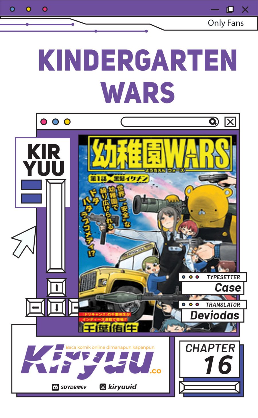Youchien Wars Chapter 16 Gambar 1