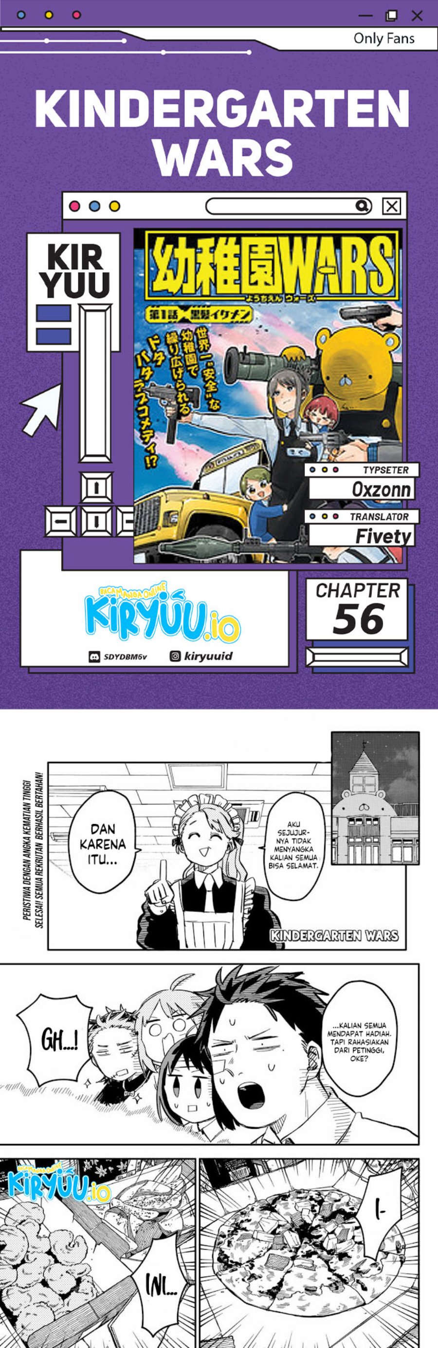 Youchien Wars Chapter 56 Gambar 1