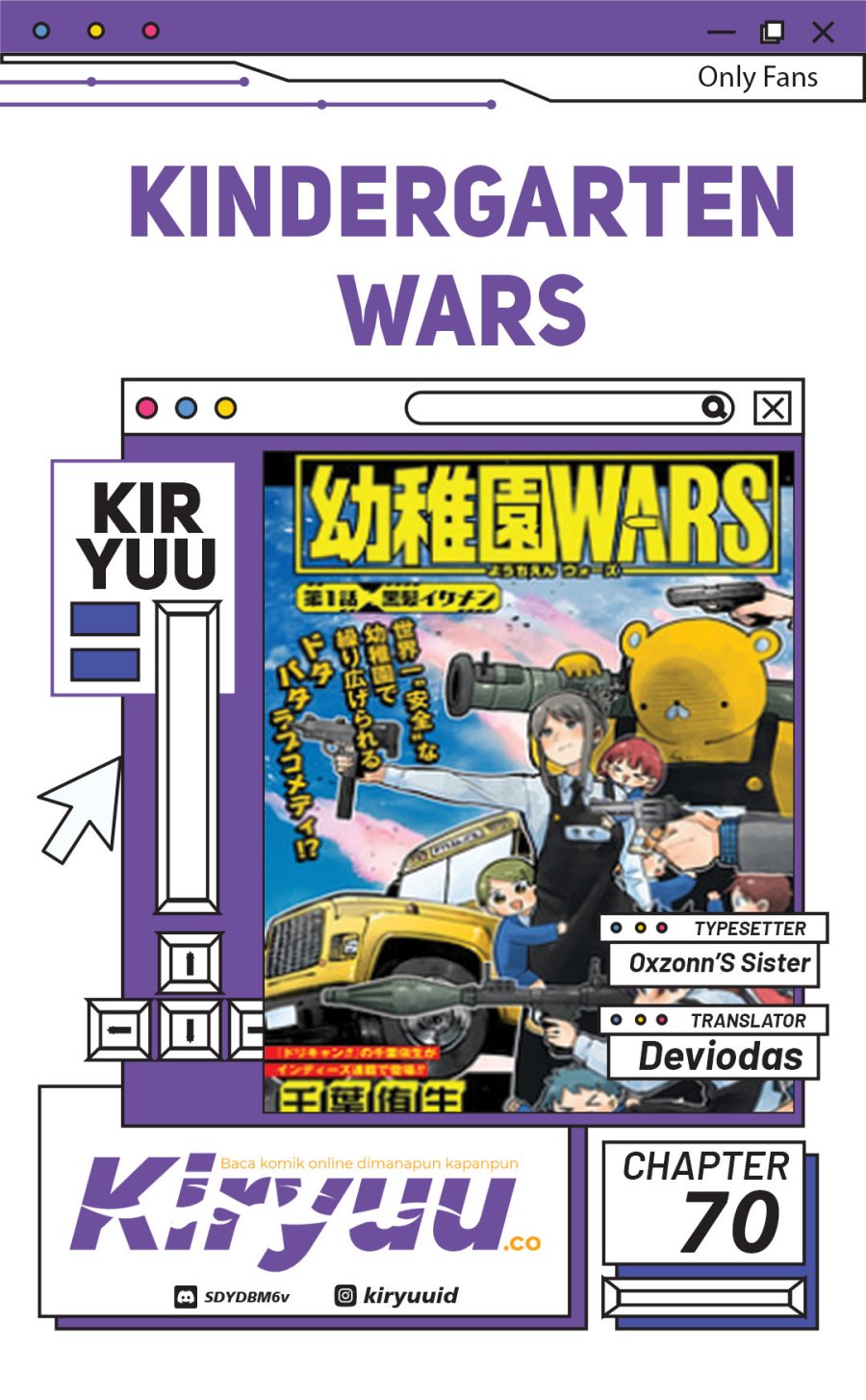 Youchien Wars Chapter 70 Gambar 1