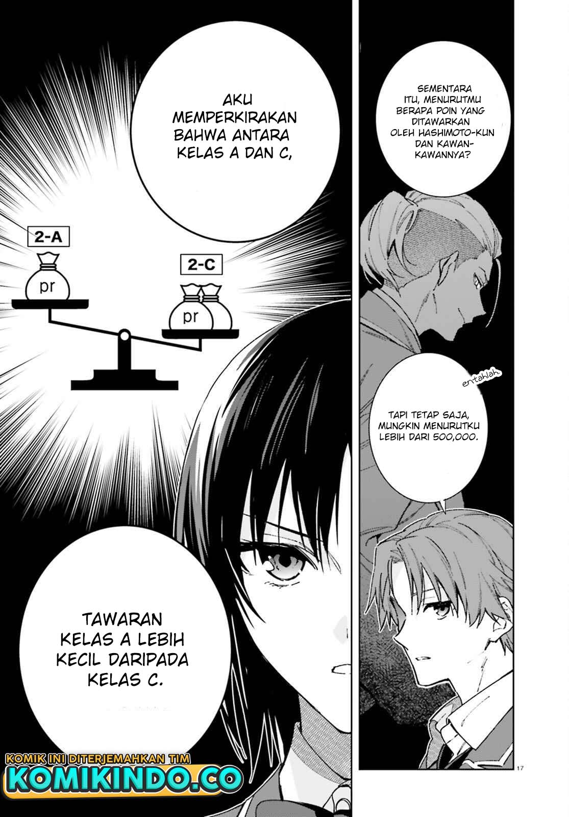 Youkoso Jitsuryoku Shijou Shugi no Kyoushitsu e: 2-nensei-hen Chapter 06 Gambar 18