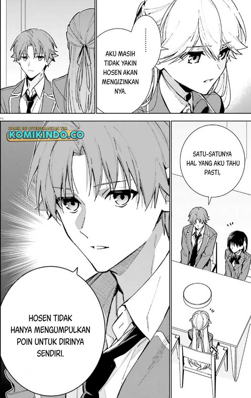 Youkoso Jitsuryoku Shijou Shugi no Kyoushitsu e: 2-nensei-hen Chapter 09 Gambar 17