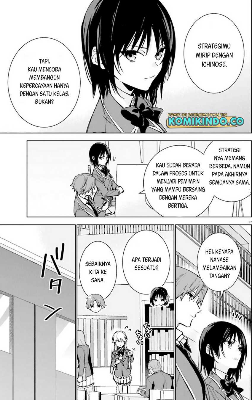 Youkoso Jitsuryoku Shijou Shugi no Kyoushitsu e: 2-nensei-hen Chapter 09 Gambar 28
