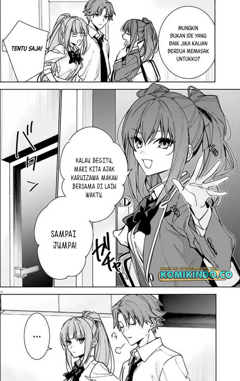 Youkoso Jitsuryoku Shijou Shugi no Kyoushitsu e: 2-nensei-hen Chapter 12 Gambar 13