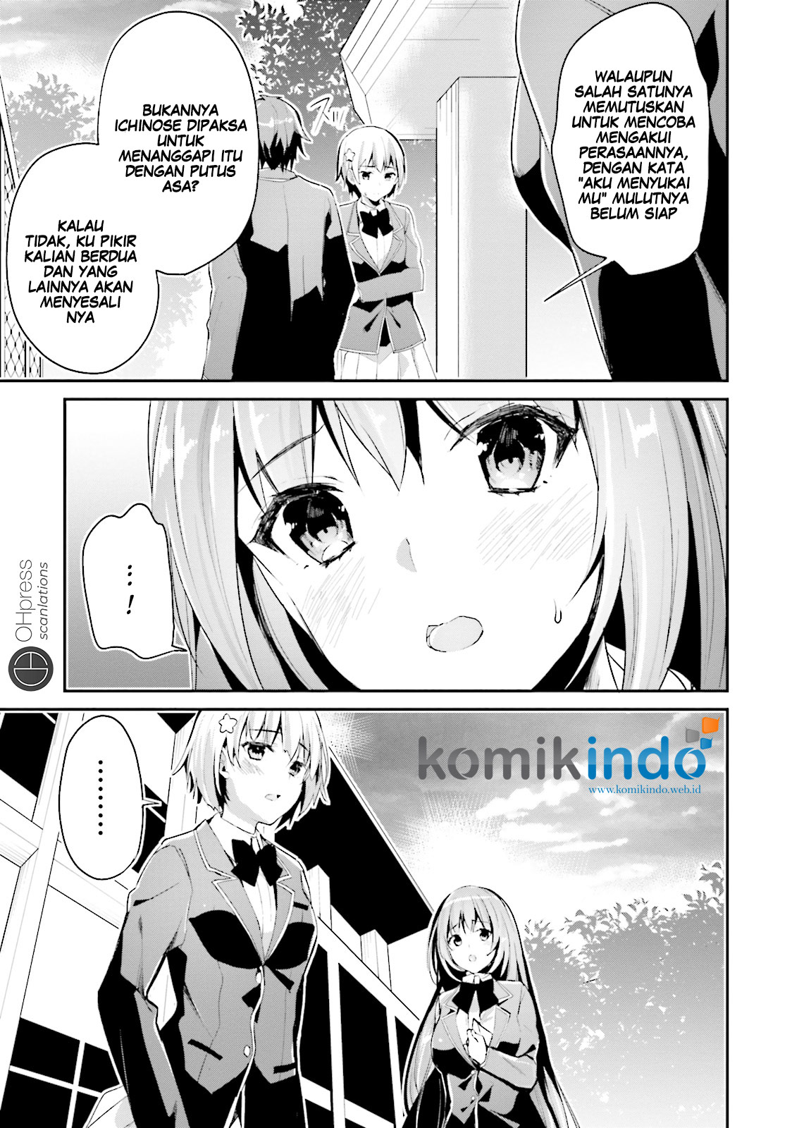 Youkoso Jitsuryoku Shijou Shugi no Kyoushitsu e Chapter 12 Gambar 8