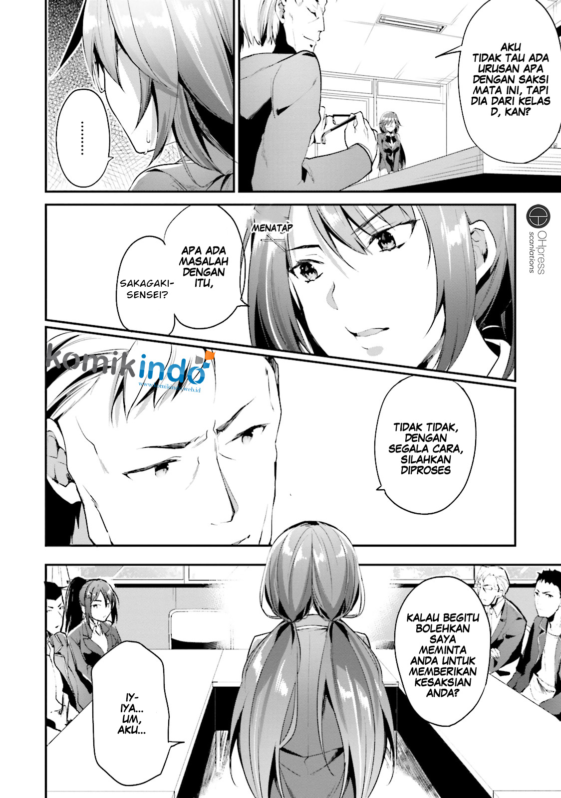 Youkoso Jitsuryoku Shijou Shugi no Kyoushitsu e Chapter 13 Gambar 3
