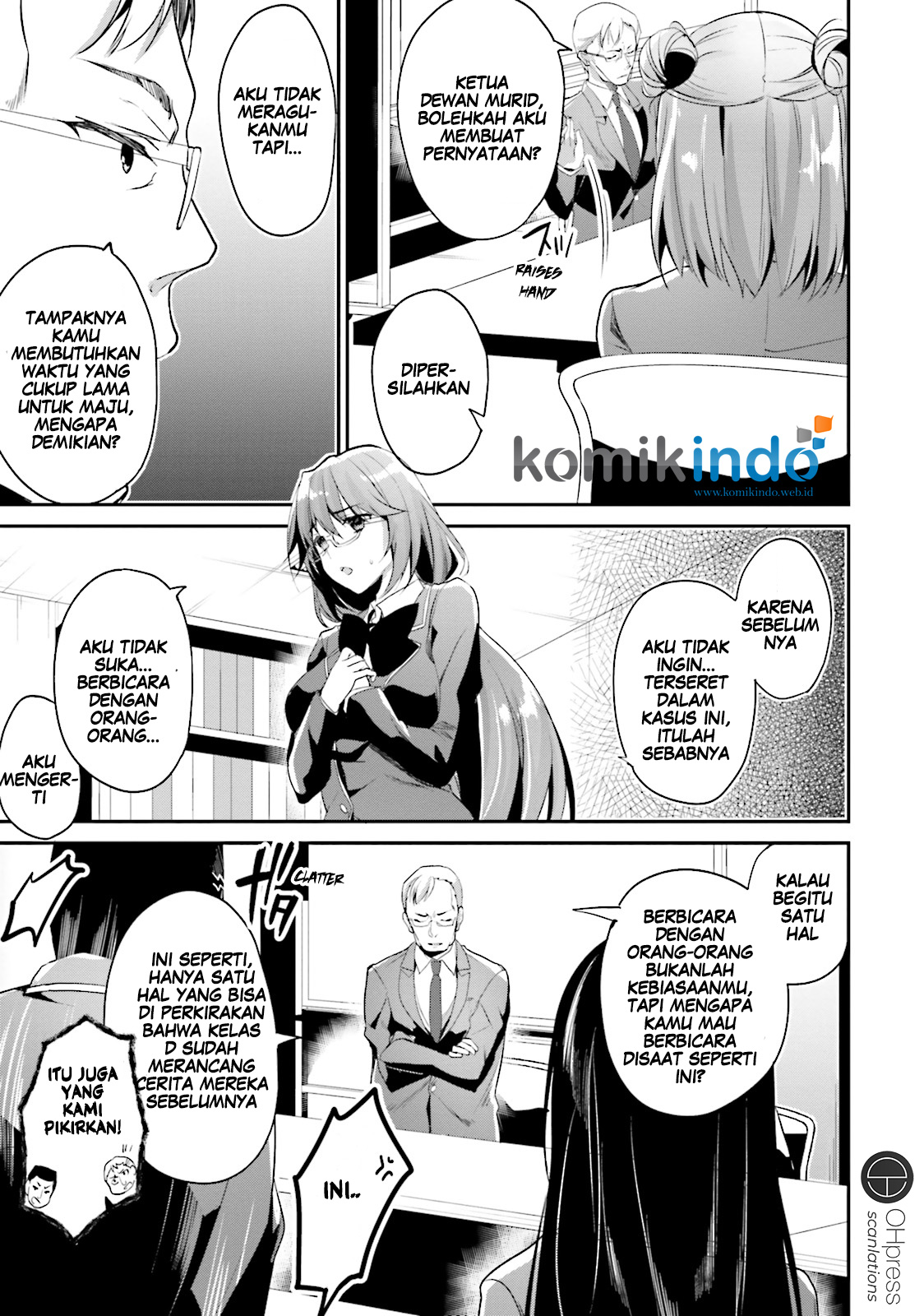 Youkoso Jitsuryoku Shijou Shugi no Kyoushitsu e Chapter 13 Gambar 8