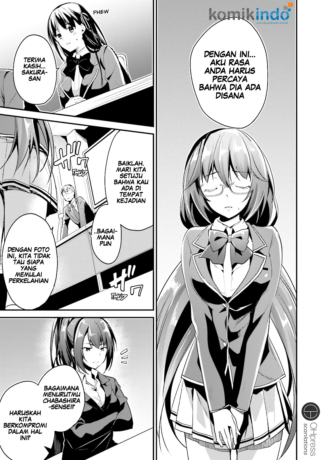 Youkoso Jitsuryoku Shijou Shugi no Kyoushitsu e Chapter 13 Gambar 14