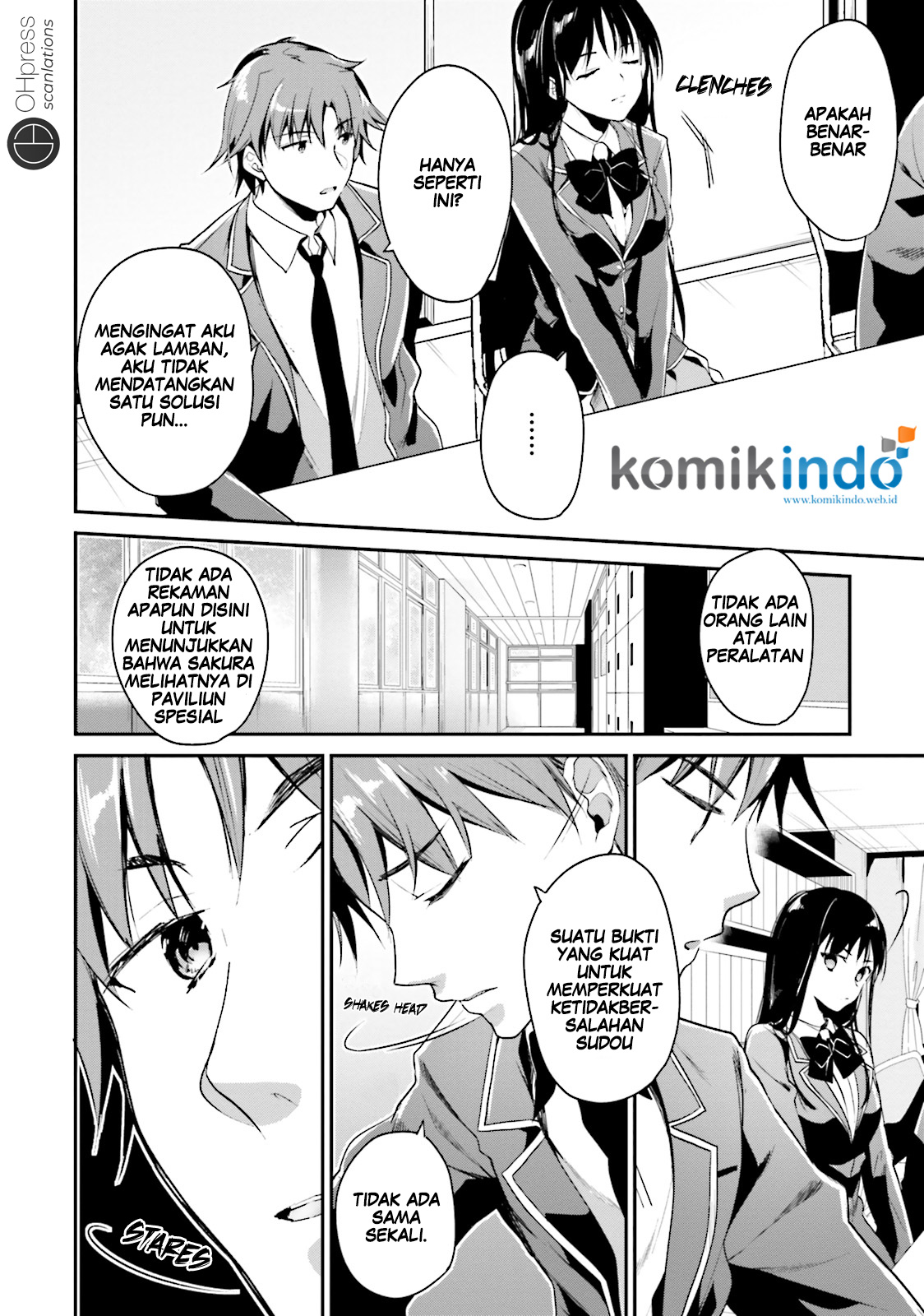 Youkoso Jitsuryoku Shijou Shugi no Kyoushitsu e Chapter 13 Gambar 17