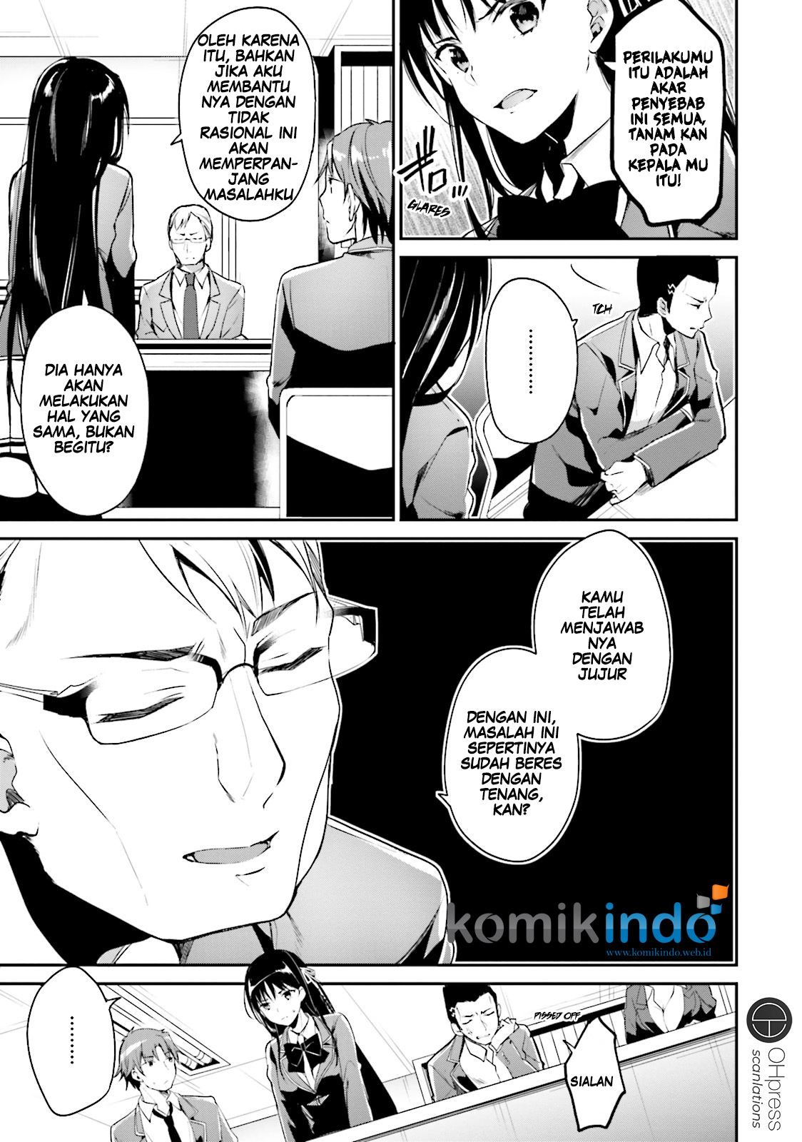 Youkoso Jitsuryoku Shijou Shugi no Kyoushitsu e Chapter 13 Gambar 20