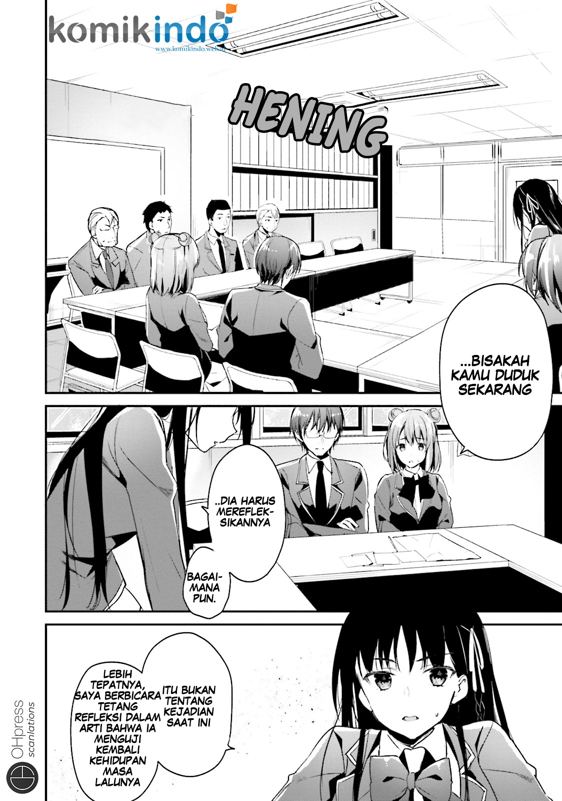 Youkoso Jitsuryoku Shijou Shugi no Kyoushitsu e Chapter 13 Gambar 21
