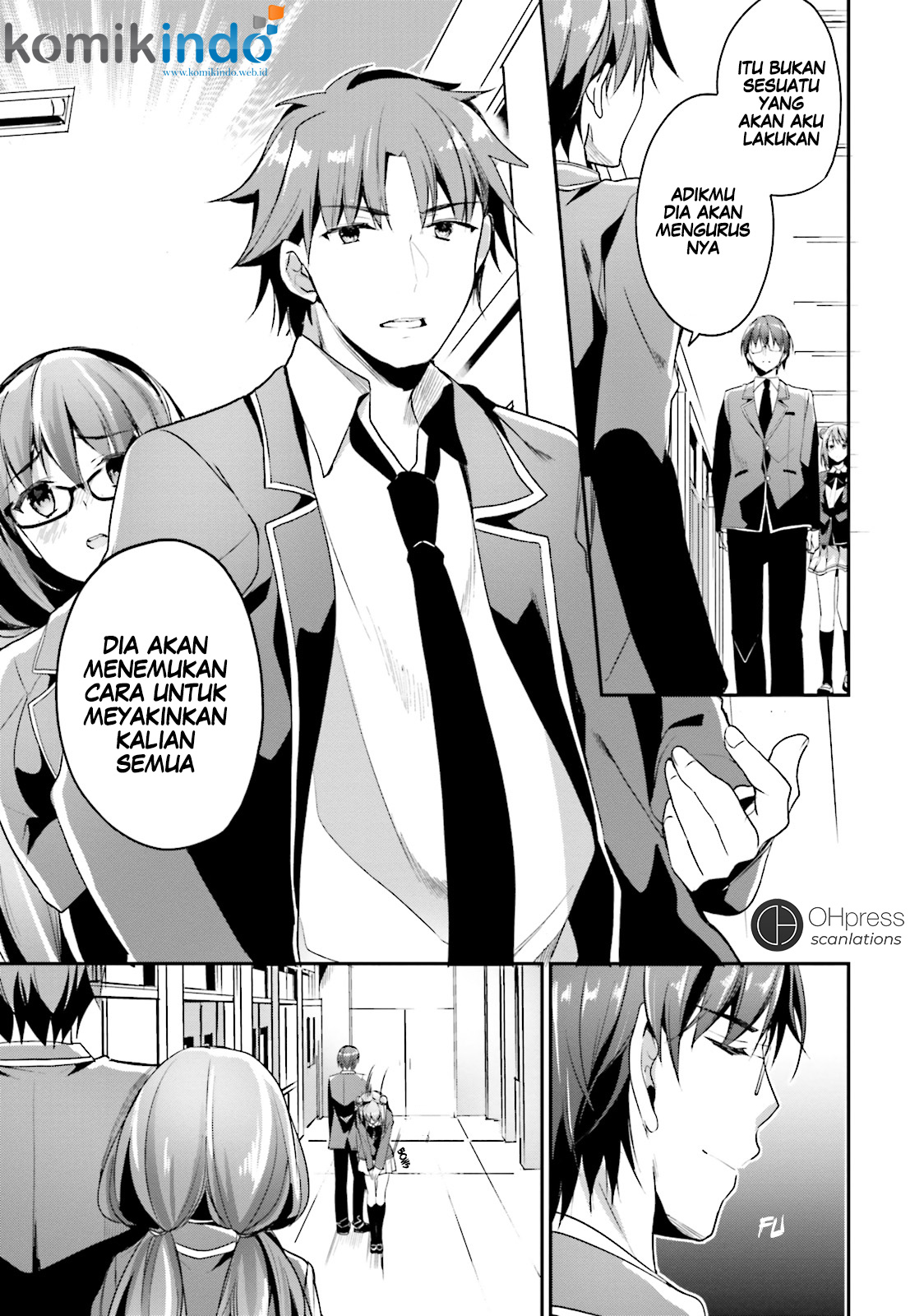 Youkoso Jitsuryoku Shijou Shugi no Kyoushitsu e Chapter 13 Gambar 26