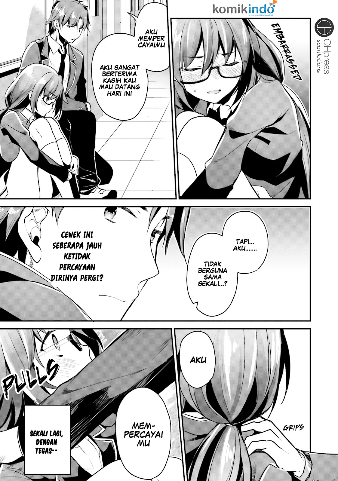 Youkoso Jitsuryoku Shijou Shugi no Kyoushitsu e Chapter 13 Gambar 28