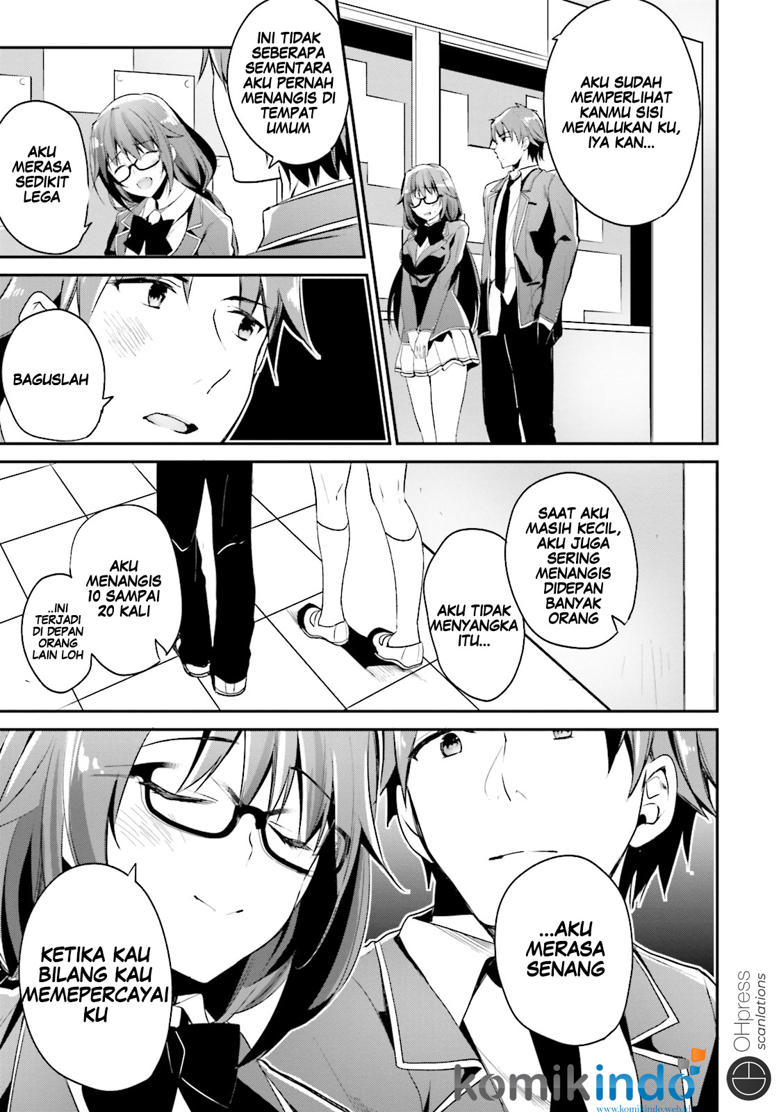 Youkoso Jitsuryoku Shijou Shugi no Kyoushitsu e Chapter 13 Gambar 30