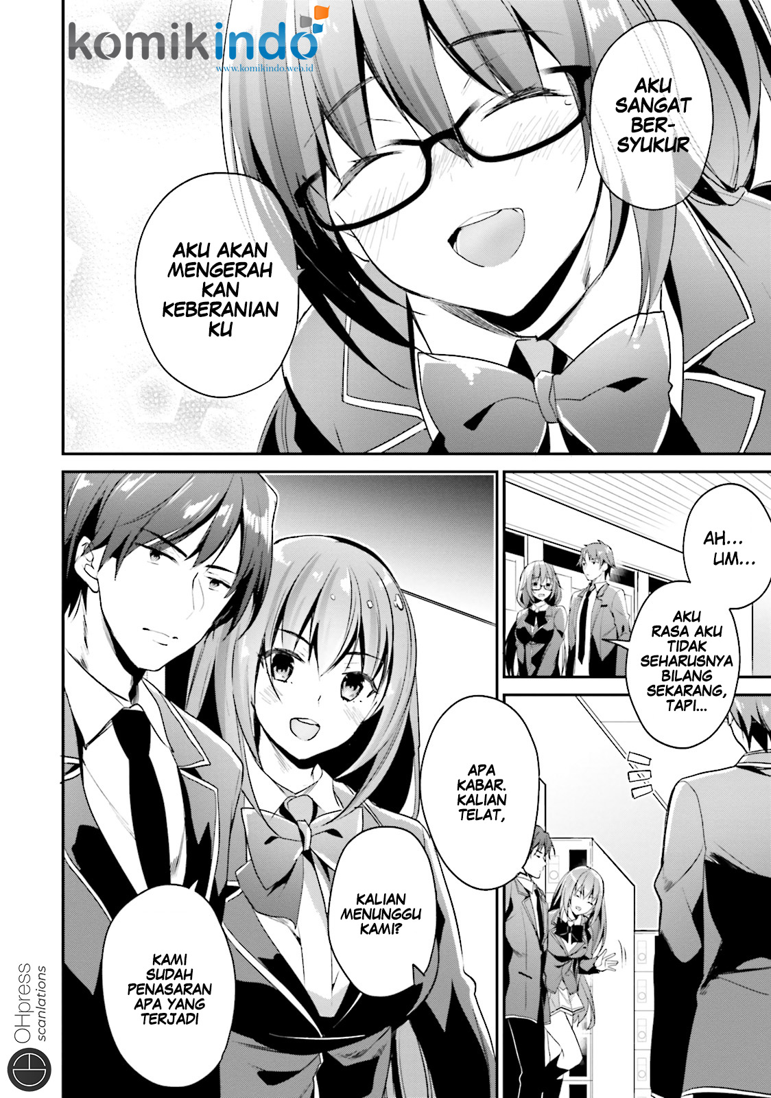 Youkoso Jitsuryoku Shijou Shugi no Kyoushitsu e Chapter 13 Gambar 31