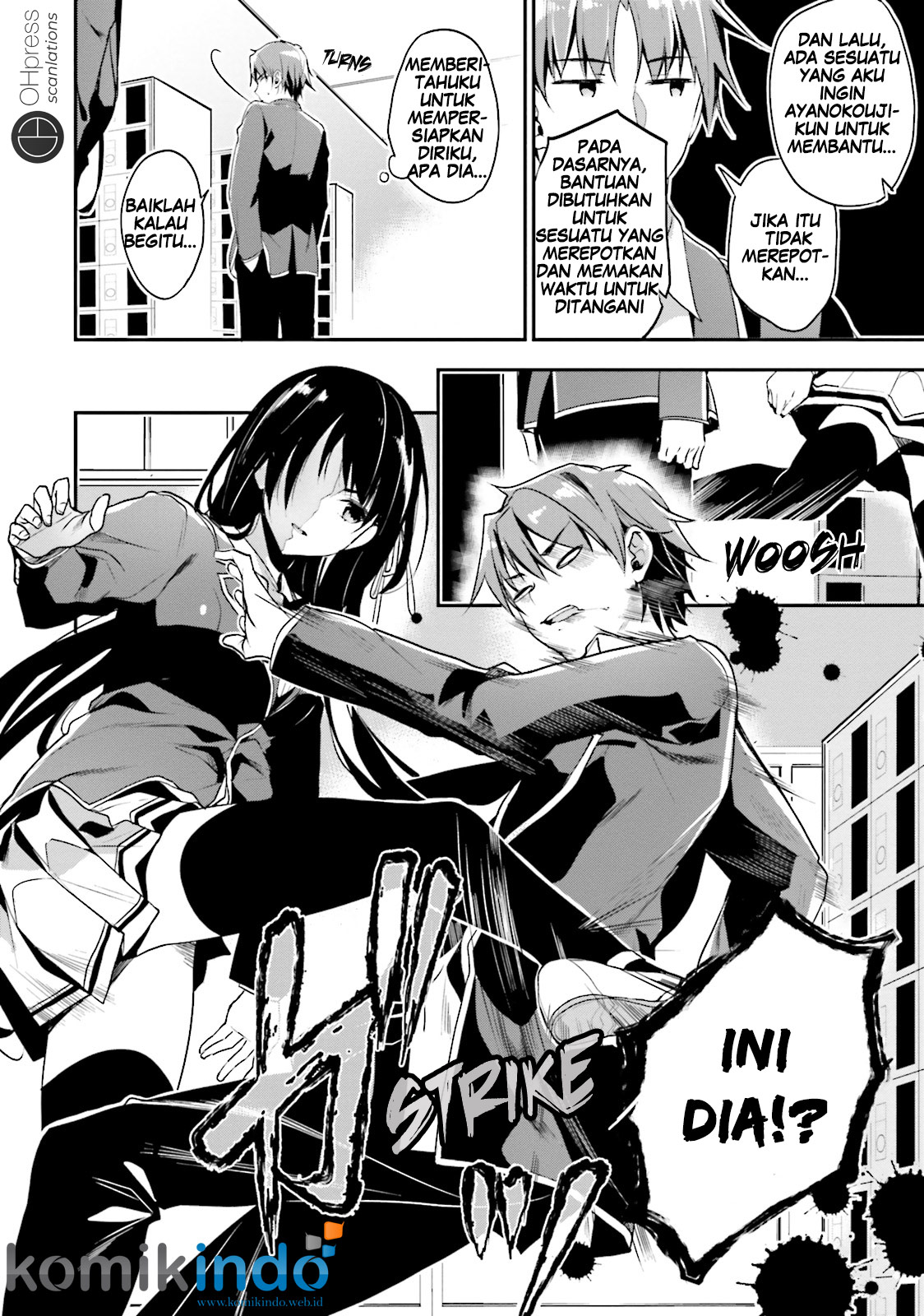 Youkoso Jitsuryoku Shijou Shugi no Kyoushitsu e Chapter 14 Gambar 8