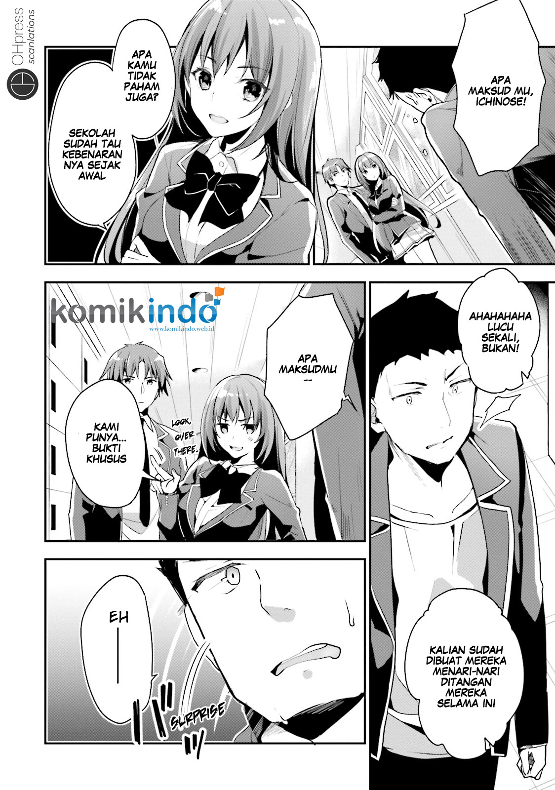 Youkoso Jitsuryoku Shijou Shugi no Kyoushitsu e Chapter 14 Gambar 20