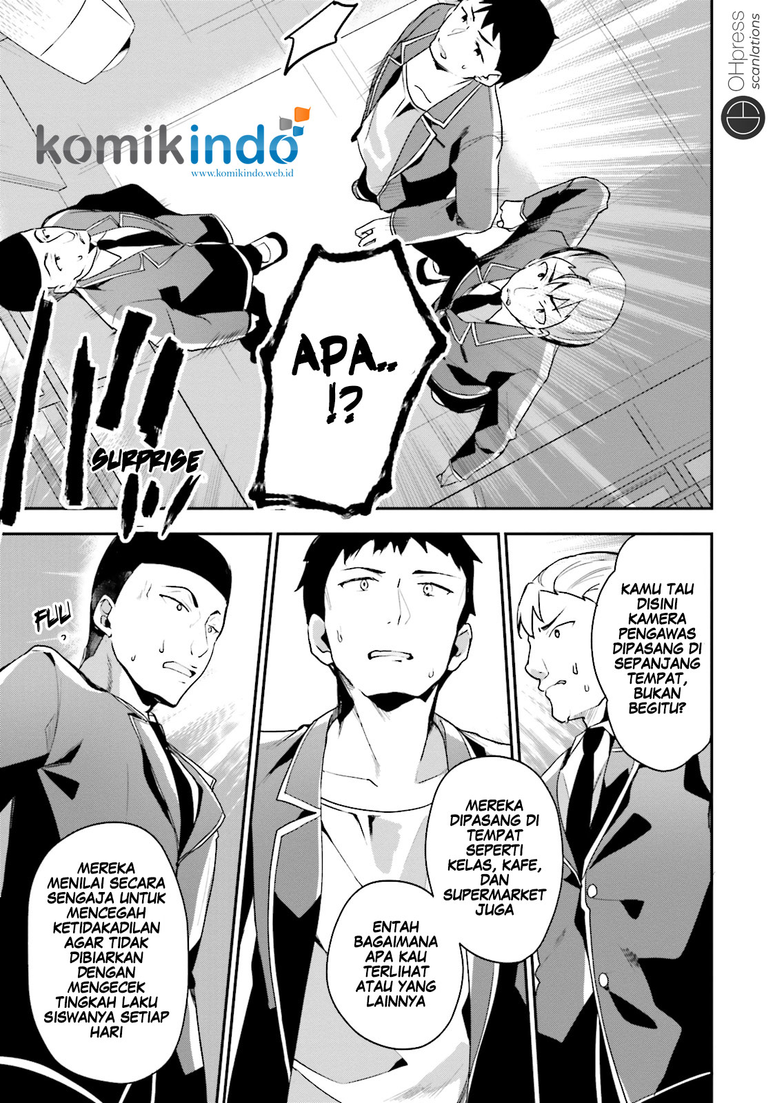 Youkoso Jitsuryoku Shijou Shugi no Kyoushitsu e Chapter 14 Gambar 21