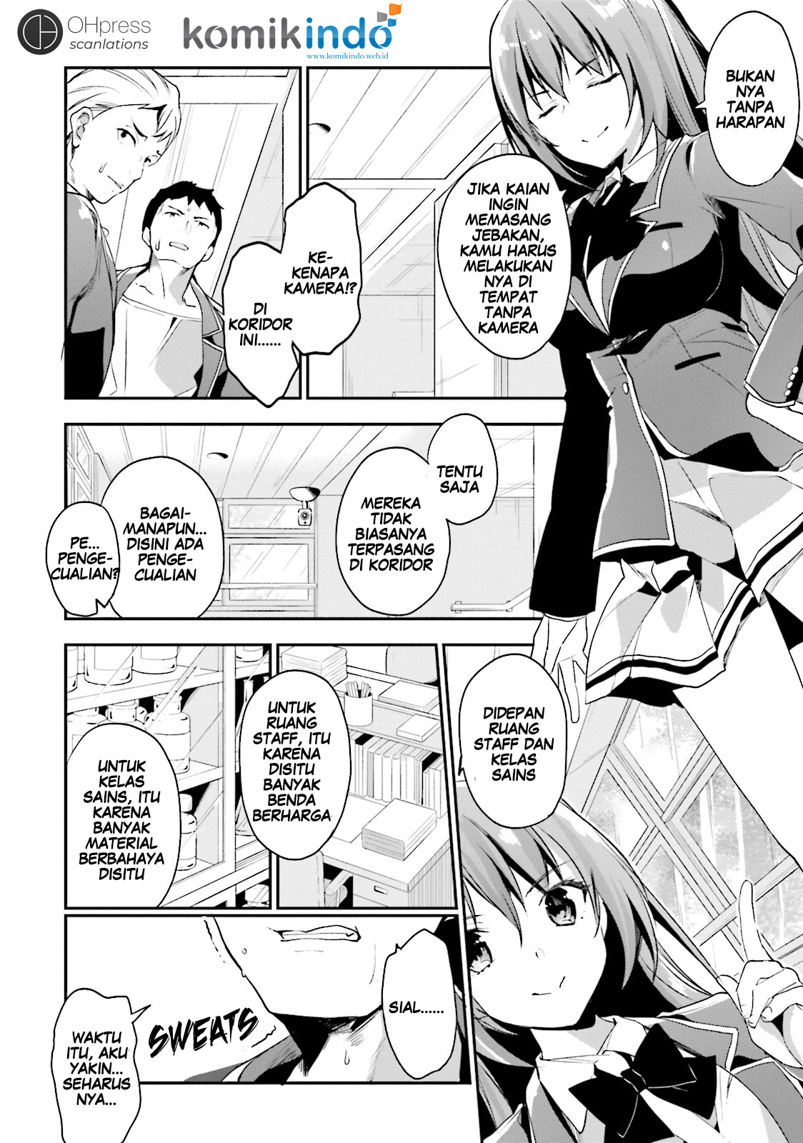 Youkoso Jitsuryoku Shijou Shugi no Kyoushitsu e Chapter 14 Gambar 22