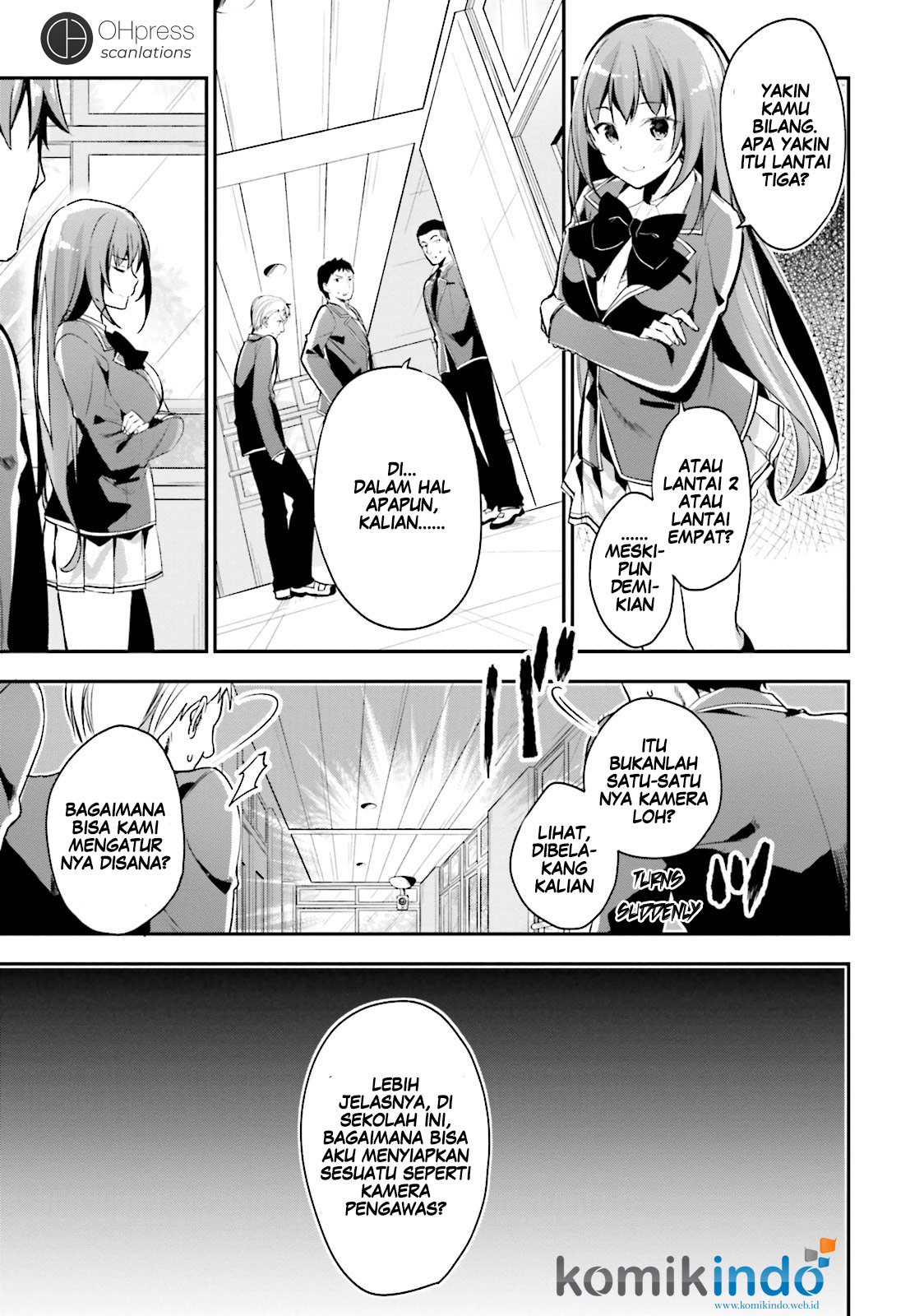 Youkoso Jitsuryoku Shijou Shugi no Kyoushitsu e Chapter 14 Gambar 23