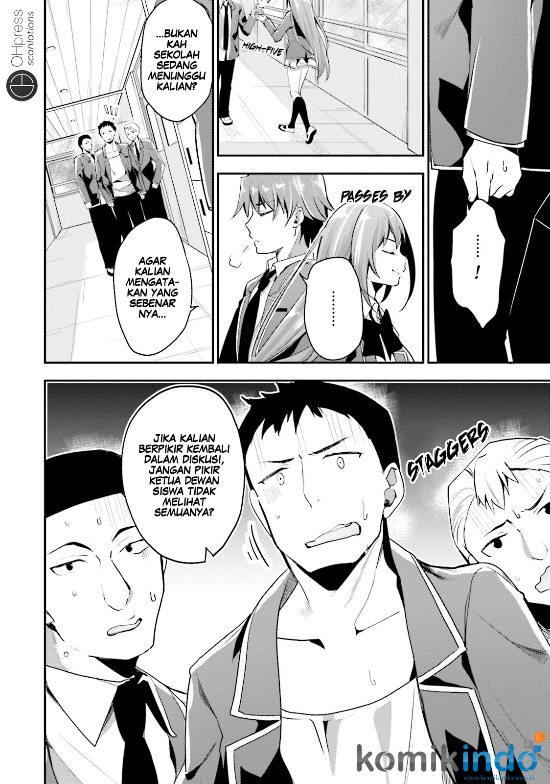 Youkoso Jitsuryoku Shijou Shugi no Kyoushitsu e Chapter 14 Gambar 24